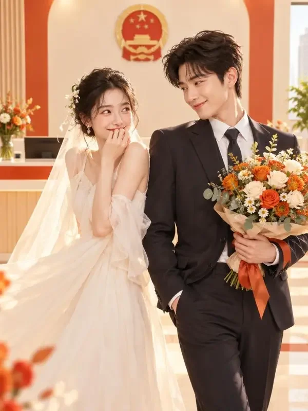闪婚老公竟是首富 - 青柠短剧先婚后爱短剧封面