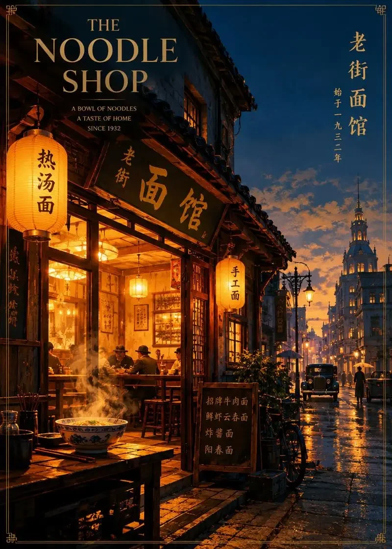 穿越民国小饭馆 - 穿越重生短剧 《穿越民国小饭馆》相关推荐封面